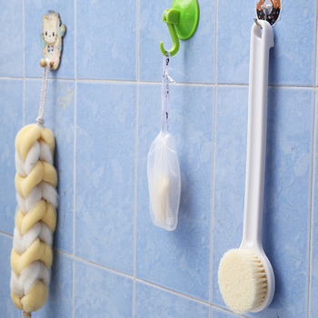 1 Pcs Explosive Models Bath Artifact Long Handle High Quality Nylon Soft Hair Adult Rub Back Bath Easy To Use Bath Brush